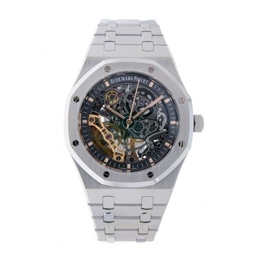 Audemars Piguet Royal Oak Double Balance Wheel Openworked 15407ST---Super Clone